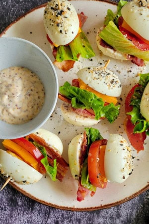 BLT Egg bites