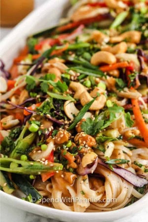 sesame ginger noodles