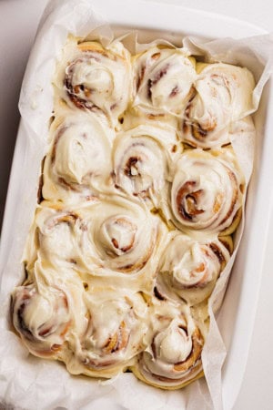 mother's day brunch ideas- - cinnamon rolls