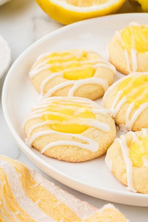 lemon curd cookie
