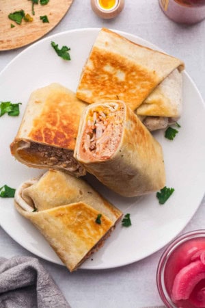 kid-friendly dinner ideas - burrito
