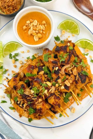 picnic food ideas - Thai Chicken satay