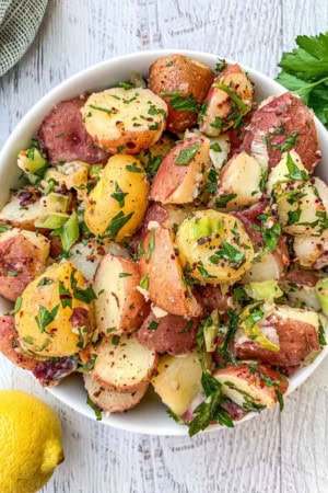Turkish potato salad