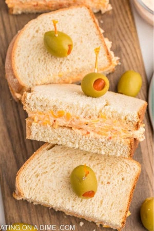 pimento cheese sandwich