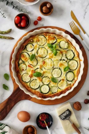 zucchini quiche