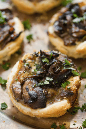 mushroom puff pastry