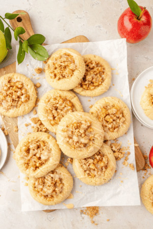 Fall baking - apple pie cookies