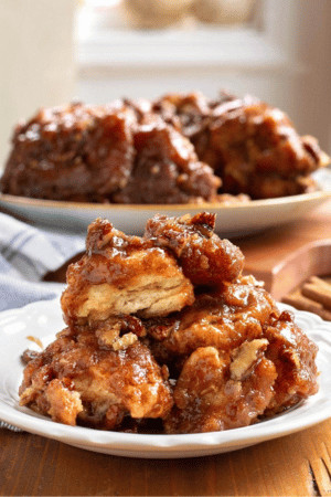 fall baking - cinnamon pull apart monkey bread