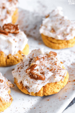 keto pumpkin cookies