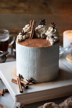 vanilla chai cake